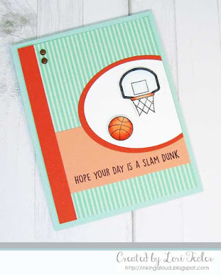 Hope Your Day Is a Slam Dunk card-designed by Lori Tecler/Inking Aloud-stamps from Lawn Fawn