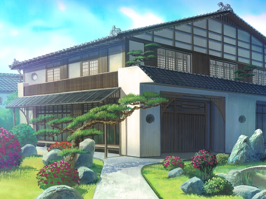 Japanese House Anime - Japanese House Wallpaper Zerochan Anime Image