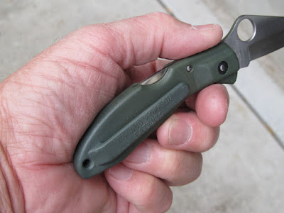 Green Spyderco Delica