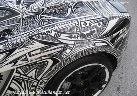Creative Lamborghini Custom Paint