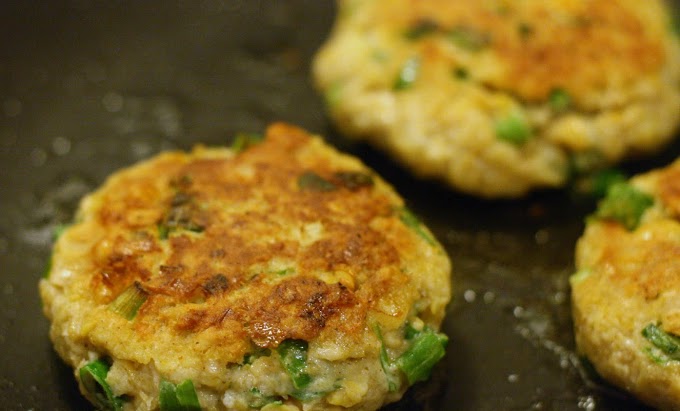 How to Make Chickpea Cake with Cucumber Yogurt Sauce