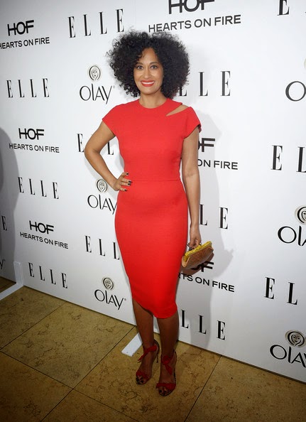 Tracee Ellis Ross, Sarah Paulson,Xosha Roquemore and More Spotted at Elle Annual Women in Television Celebration