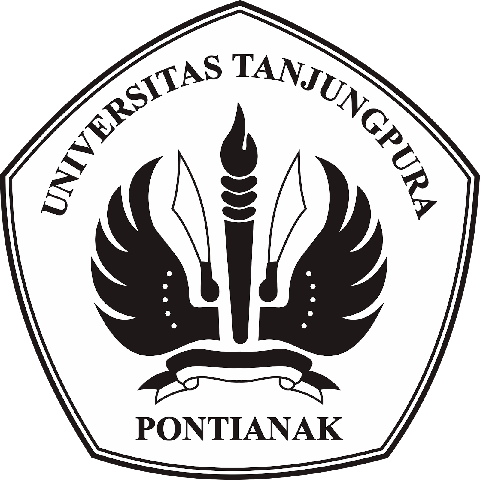 Lambang Logo  Logo  Universitas Tanjungpura