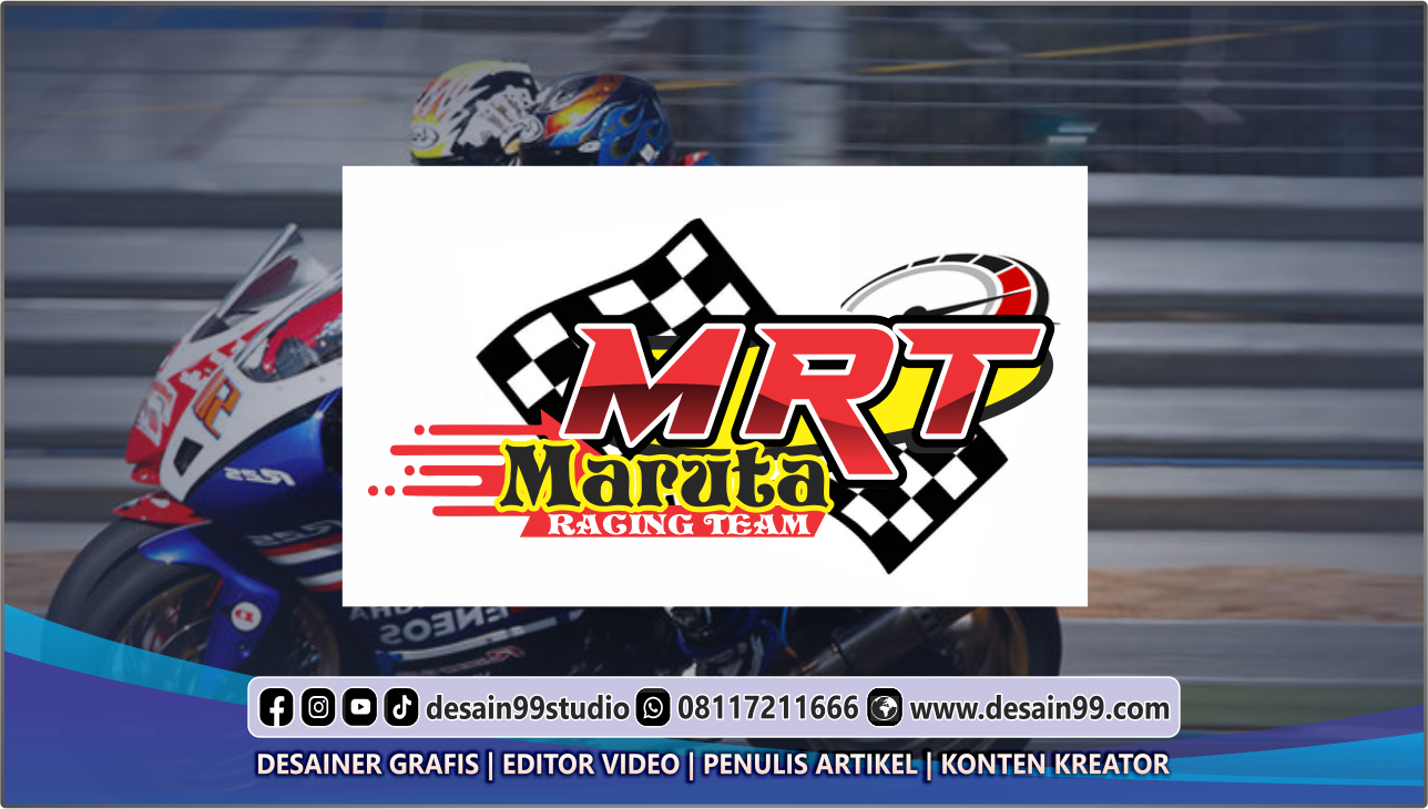 Desain Sticker Logo MRT Maruta Racing Team