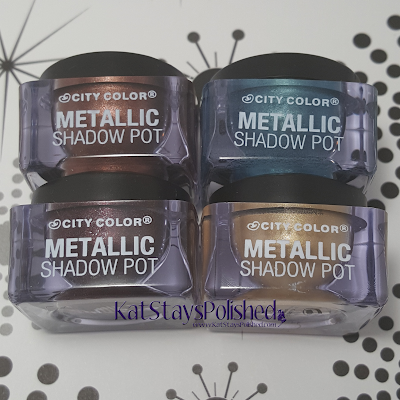 City Color Cosmetics Metallic Shadow Pot | Kat Stays Polished