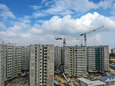 Under construction apartment