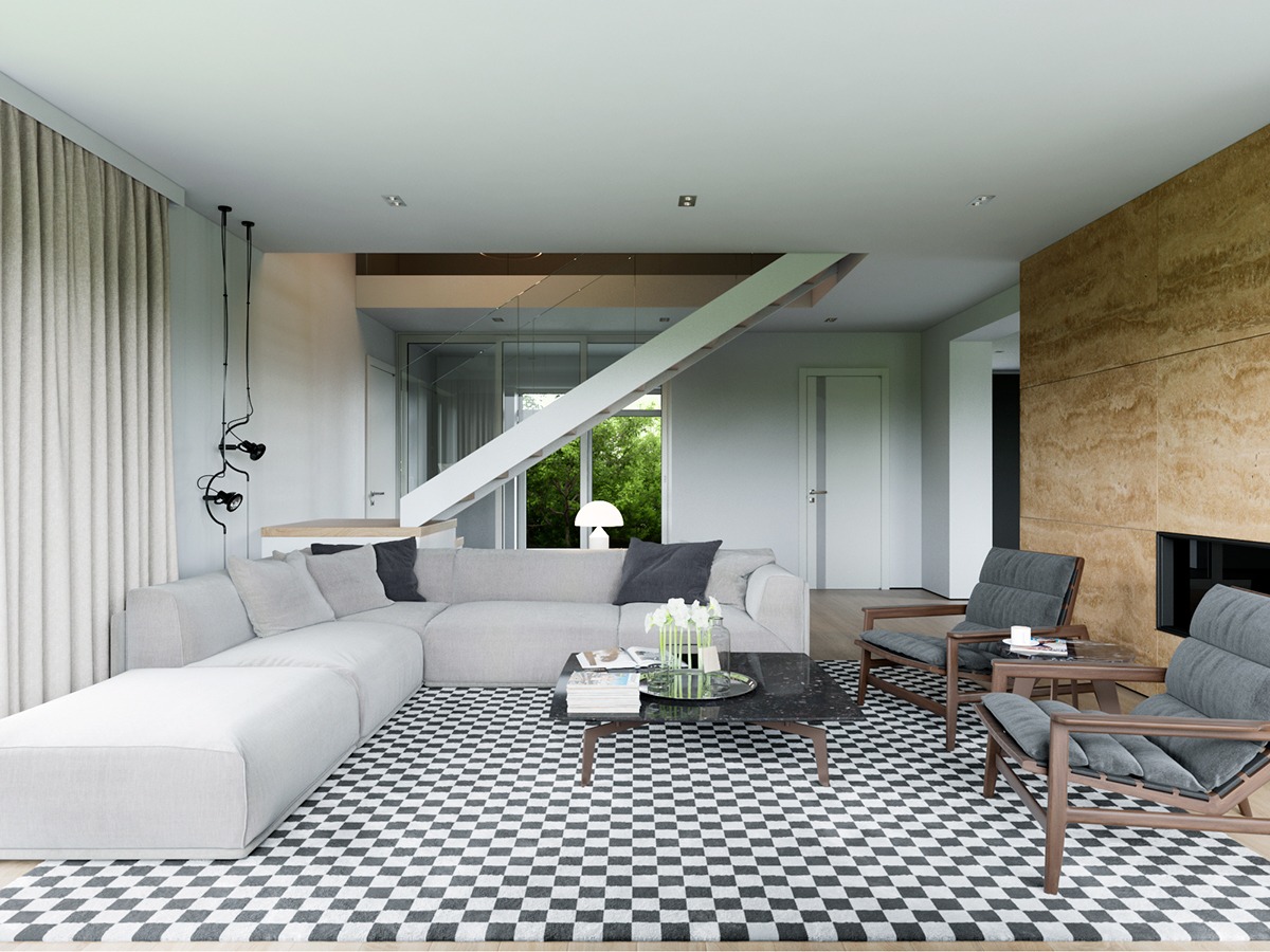 Desain Ruang Tamu Rumah Minimalis Sederhana Dshdesign4kinfo
