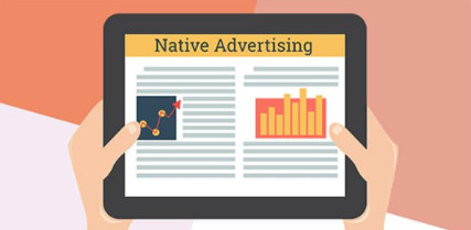 The native advertising is integrated into the content or platform where it is published