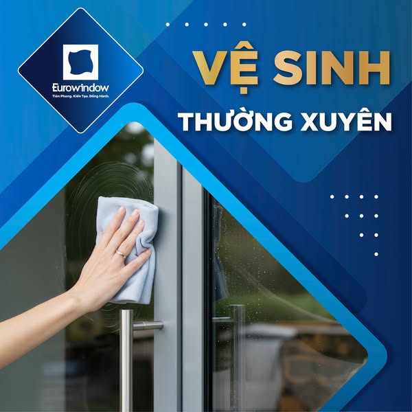 Vệ sinh thường xuyên