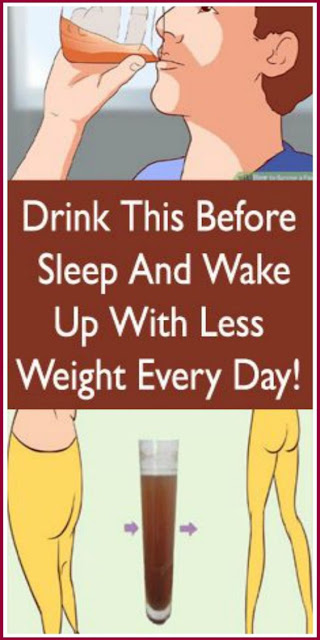 Drink This Before Sleep And Wake Up With Less Weight Every Day!