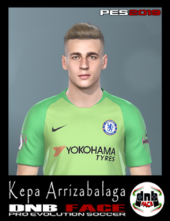 PES 2019 Faces Kepa Arrizabalaga by DNB