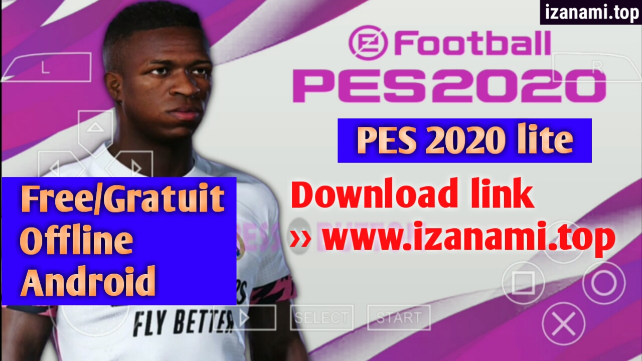 (250MB) PES 2020 Lite PPSSPP Android Offline Best Graphics