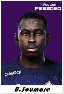 PES 2020 Faces Boubakary Soumaré by Shaft