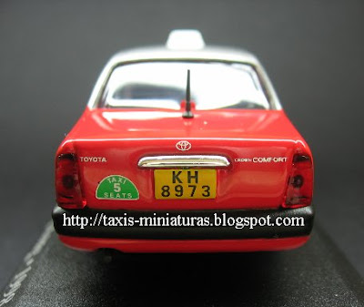 Toyota Crown - Hong Kong - 1998 - Miniatura Táxi