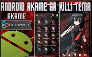 Download Theme Akame ga Kill Akame Untuk Android