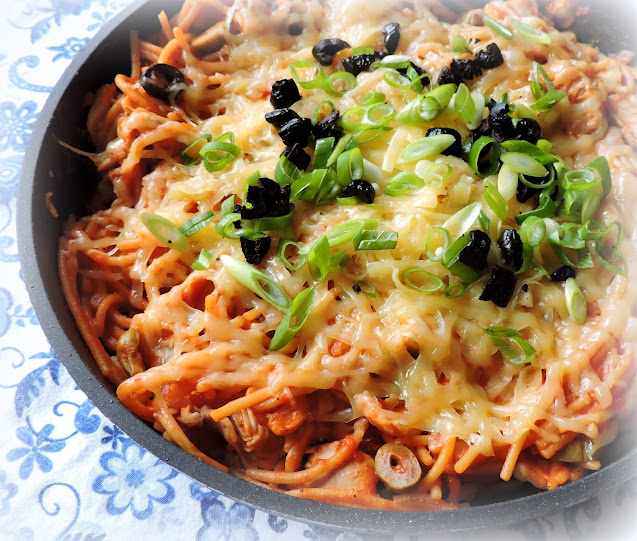 Mexican Chicken Spaghetti