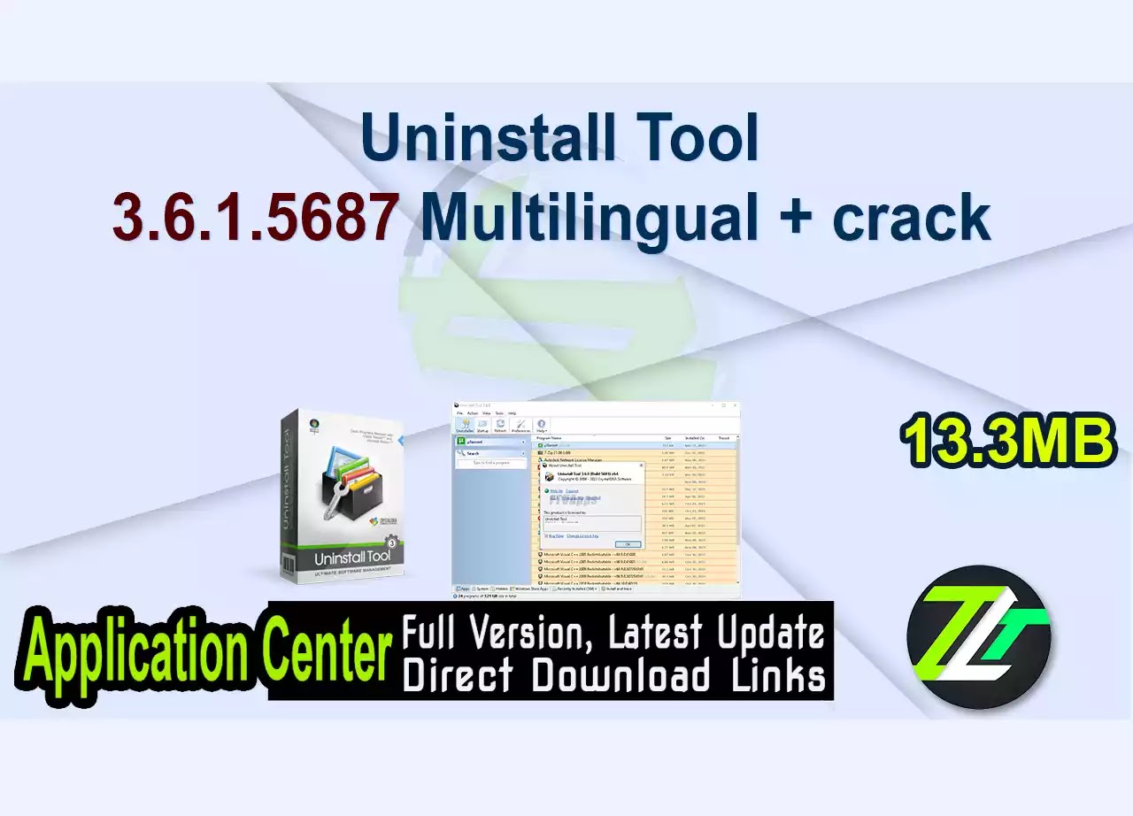 Uninstall Tool 3.6.1.5687 Multilingual + crack