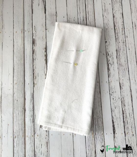 hanging kitchen towel sewing pattern