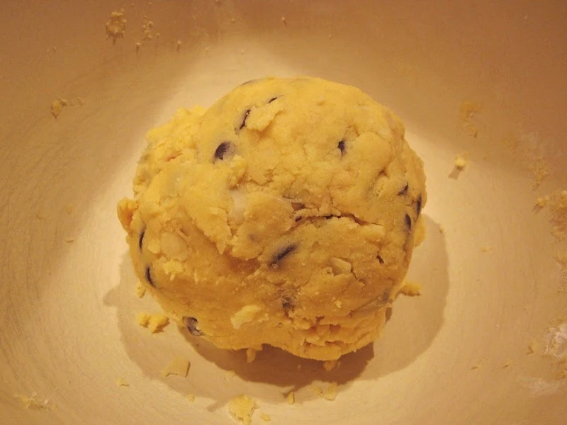 shortbread amande chocolat sans gluten