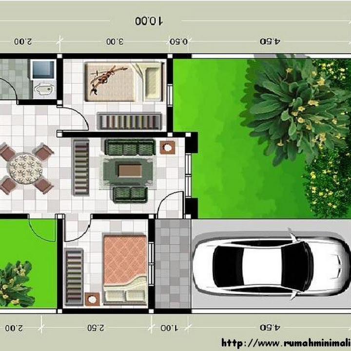 Desain Gambarmodel rumah minimalis type 362016
