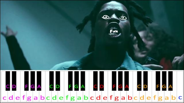 Ultimate By Denzel Curry I Am The One Piano Letter Notes - denzel curry ultimate roblox id