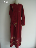 Busana muslim gamis motif collection