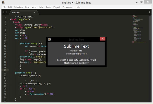 Sublime Text 3 Build 3059 Crack Windows - Mac OSX Full 32 