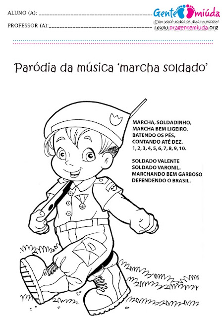 atividades para educação infantil para o dia do soldado