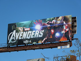 Avengers movie billboard