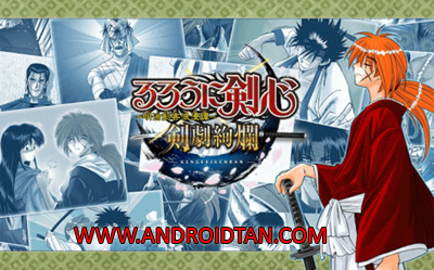 Download Rurouni Kenshin – Meiji Kenkaku Romantan Mod Apk v1.0.7 (God Mode) Terbaru 2017