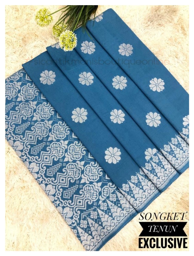 Songket tenun Cotton Eksklusif. Korang wajib ada sepasang dalam koleksi pakaian kegemaran korang.