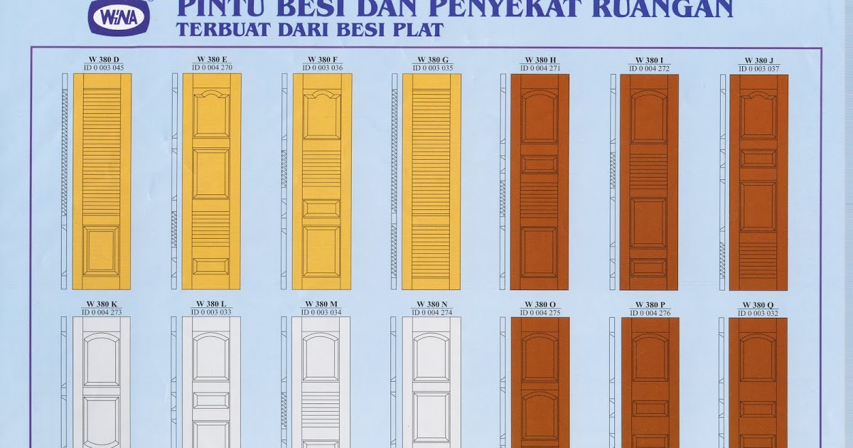  PINTU GARASI WINA PINTU GARASI BESI 