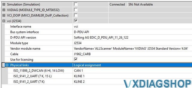 Set up VXDIAG VCX SE for 2018 Mercedes W222 1