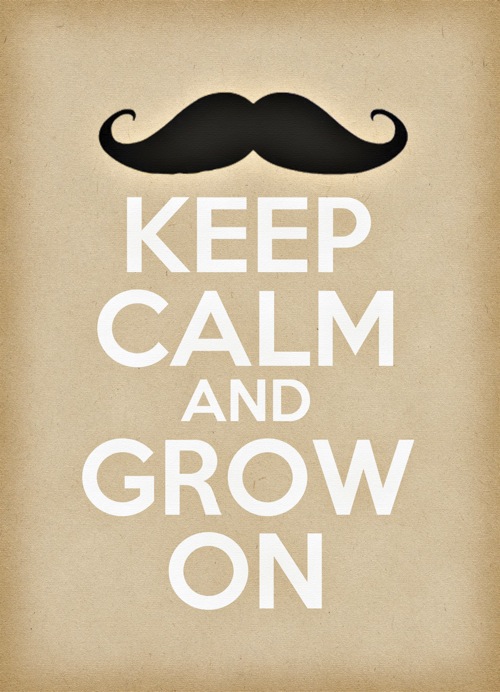 Keep calm stache