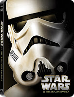 Star Wars V El Imperio Contraataca  Edición Metalica Blu ray