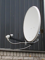 dish antenna maintenance installation fixing