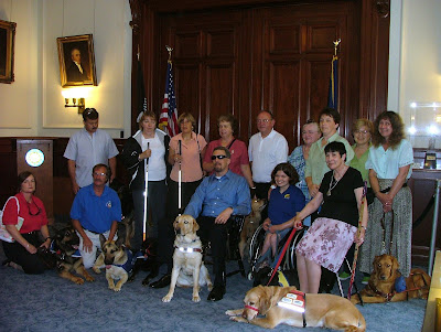 The dog guide users of new hampshire