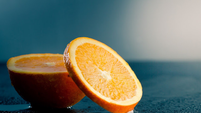 Orange Slice HD Wallpaper