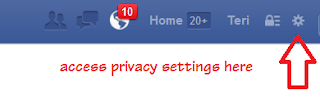 How to access and change your privacy settings