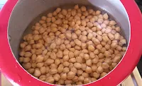 Soaked Cheakpeas or Chole or Kabuli Chana Masala Recipe ingredients, Soaked Cheakpeas- one of Cheakpeas ingredients