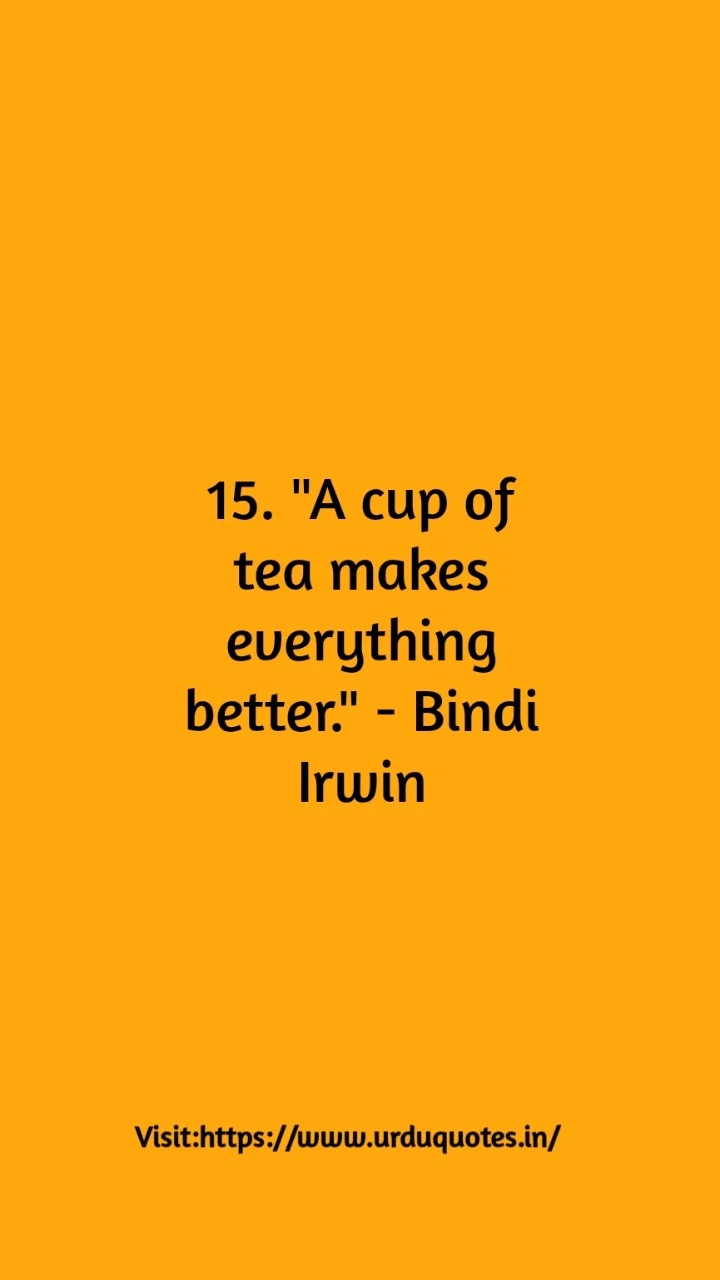 Famous Tea Quotes