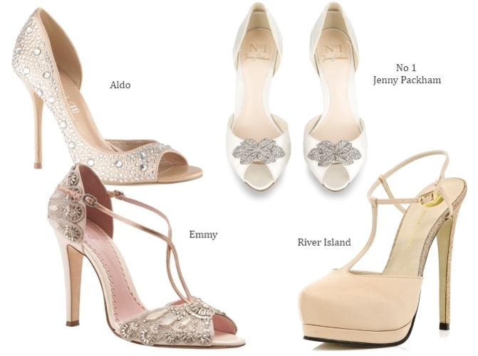 21 Wedding Shoes - White, Ivory, Gold  Blush Wedding Shoes