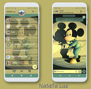 Mickey On Tourch Theme For YOWhatsApp & Fouad WhatsApp By Natalia Luz