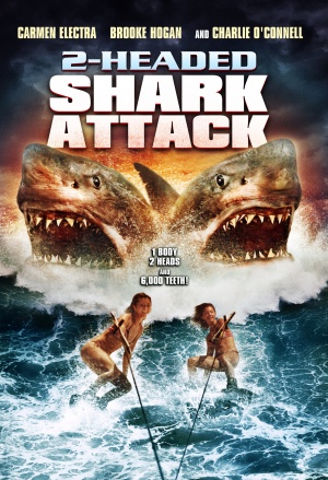 2 Headed+Shark+Attack Filme O Ataque do Tubarão de Duas Cabeças RMVB Legendado