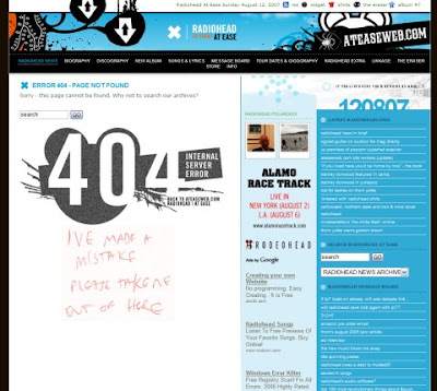 404 Error Pages: Reloaded