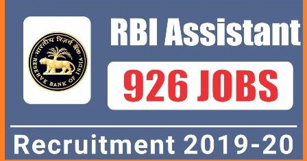 RBI Assistants Recruitment 2019 - Online Application @rbi ...