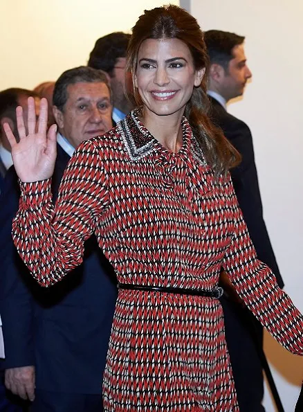 Queen Letizia style Madmacarena python snake clutch, wore Magrit snake printed pumps