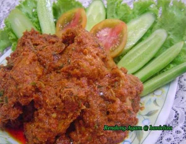 Resepi Rendang Ayam Berempah