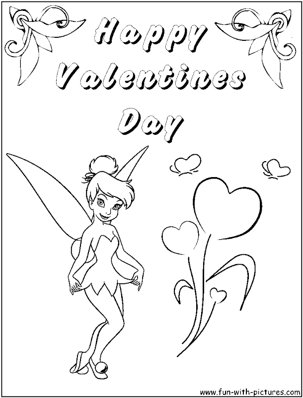 Disney Valentines Coloring Pages title=