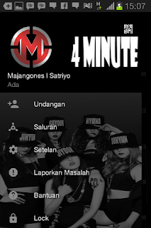 BBM MOD Tema 4 Minute v.3.0.0.18 Apk Terbaru